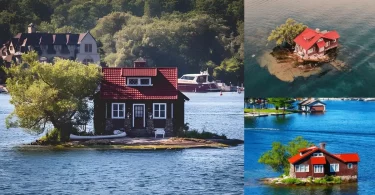 C'EST INCROYABLE! Découvrez la plus petite île du monde pouvant accueillir une seule maison
