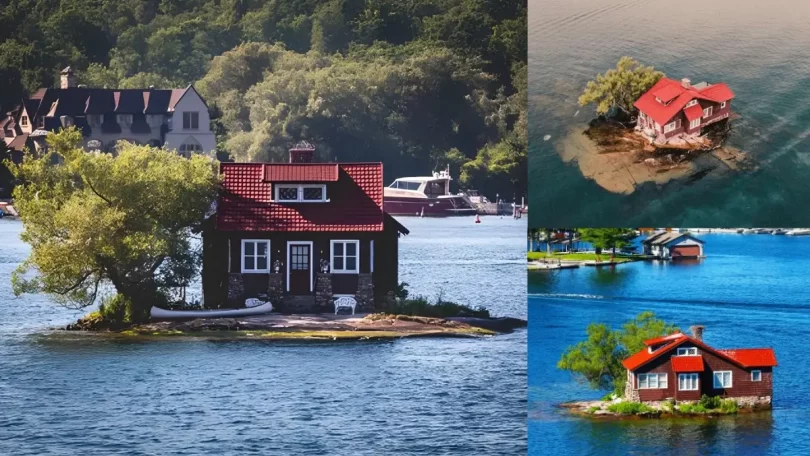 C'EST INCROYABLE! Découvrez la plus petite île du monde pouvant accueillir une seule maison