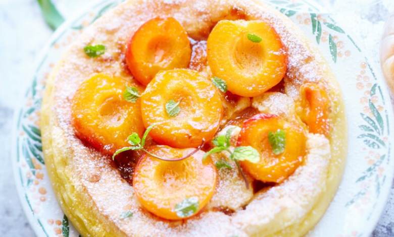 Gâteau Magique aux Abricots